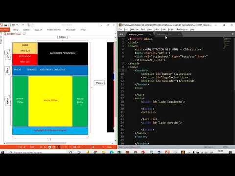 MAQUETACION CON HTML + CSS