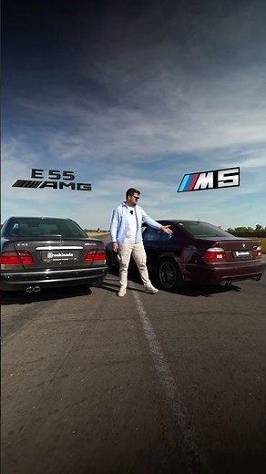 Exhaust sound — BMW M5 E39 vs Mercedes E55 AMG W210