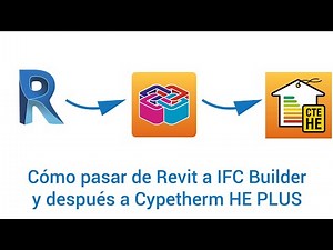 Cómo abrir un IFC desde Revit en IFC Builder y luego en CYPETHEM HE PLUS