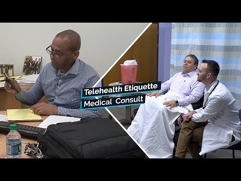 Telehealth Etiquette: Medical Consult