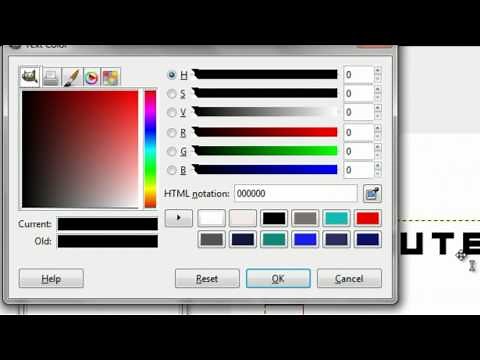How to Make a Drop Shadow Effect using GIMP
