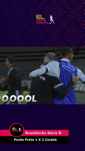 Ponte Preta 1 X 2 Cuiabá - Gols | Brasileirão Série B