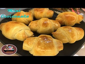 Mini Croissants Recipe | How to Make Croissant at Home | Croissants Making Idea | Soft Croissant