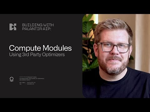 Build with AIP: Compute Modules