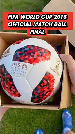 Telstar Мечта 2018 FIFA World Cup KO Official Match Ball Pro - Adidas review & unboxing CW4680
