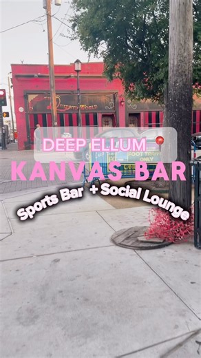 Kanvas Sports & Social Lounge is a spot that NEEDS to be added to your list whenever you’re in Dallas! I had the amazing pleasure to be invited to the VIP event that was held prior to their grand opening which was June 14,2024! It’s the perfect spot for game days, fight nights and brunch with your friends! The sports bar isn’t your typical - though located in Deep Ellum, it showcases fine dining through its deliberate choices in cuisine and drinks. Here’s What I Tried: 🌶️Watermelon Spicy Margar
