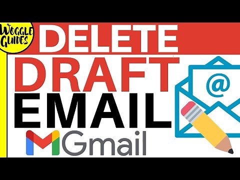 How to delete draft emails in Gmail