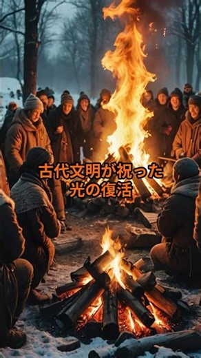 なぜ12月25日なのか 古代文明が祝った光の復活 #shorts #古代文明 #クリスマス