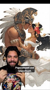 40K views · 6.1K reactions | Popocatepetl and Iztaccihuatl: A legendary aztec story! #aztec #mythology | Thestorytimeguy | Facebook