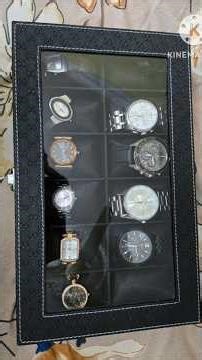 Watch box case organiser #reels #trending #Watch #ytshorts #organiser #unboxing #watchbox#watchcase
