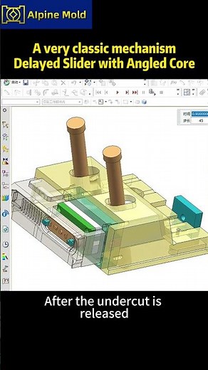 A very classic mechanismDelayed Slider with Angle