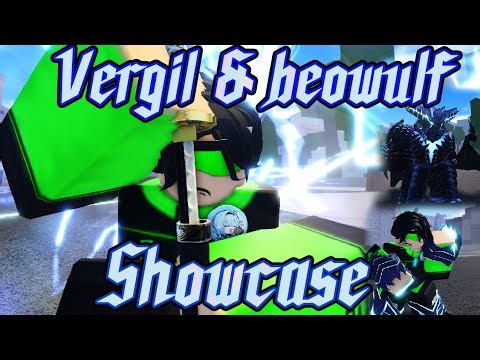 [AUT] NEW VERGIL AND BEOWULF ABILITY SHOWCASE + COMBO | A UNIVERSAL TIME ROBLOX