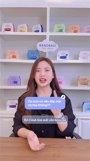 Da mụn có nên đắp mặt nạ hay không?