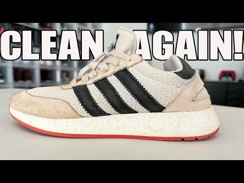 Adidas 5923 White Navy Gum Cleaning Tutorial | Sneaker Care & Restoration