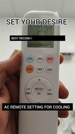 AC Remote Setting For Cooling | Set Your AC Remote Like This for Instant Cooling