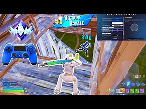 I'm the reason you should switch to a Ps4 controller + Best controller settings fortnite PS4/Pc/Xbox