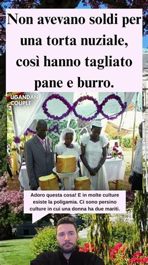 Senza soldi per la torta nuziale, festeggiano con pane e burro 💍🍞