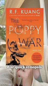 Review! The Poppy War by RF Kuang #booktube #podcast #booktubetbr #thepoppywar #rfkuang