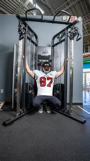 25K views · 20 reactions | Are you MORE or LESS likely to buy a functional trainer because it has a football logo on it? The @gronkfitness functional trainer review is here…. And the even bigger question is, does anything set the Gronk Functional Trainer apart (besides the name attached)?  Would you put this in your own home gym?? __ #garagegymreviews #garagegym #homegym #homegymequipment #gronk #functionaltrainer | Garage Gym Reviews | Facebook