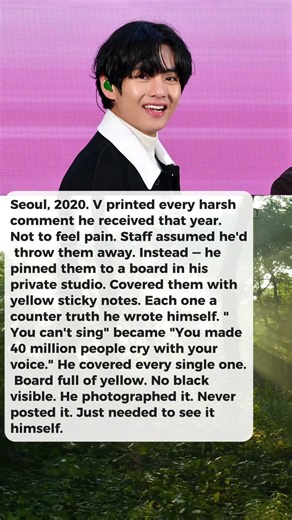 What V Did With Every Negative Comment He Received for an Year That Nobody Expected Will Wreck you