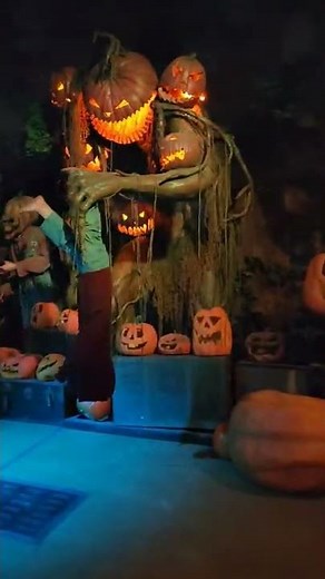 Giant Pumpkin Haunted House Animatronic