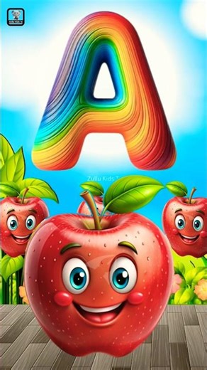 Phonics Song 2 with TWO Words in 3D - A For Airplane - ABC Alphabet Songs with Sounds for Children's