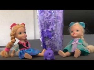 Elsa and Anna toddlers help rescue the fairies