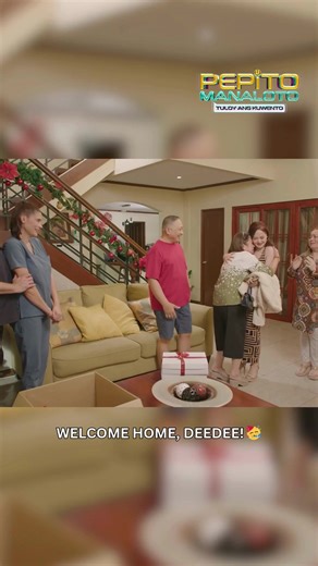 Pwede na ulit ang Pasko dahil umuwi na si Deedee! 🙌🏼🎄 Watch #PepitoManaloto every Saturday, 7:15 PM on GMA! ✨