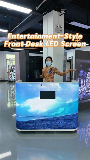 Front-desk LED screen maintenance is equally simple.#eagerled #daily #eagerjudy #leddisplay #ledwall