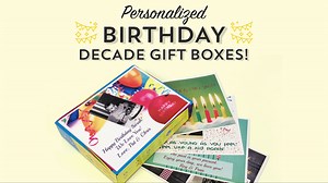 16 reactions | Did you know you can personalize our Birthday Decade Gift Boxes with your image and message?  ⁠ https://bit.ly/otc-birthdays Get 10% off Birthday Decade Gift Boxes and site-wide through August 18th with code SUMMERBDAY23.   You can also delay your shipping for birthdays in the future! Just follow the link above. | OldTimeCandy.com | Facebook