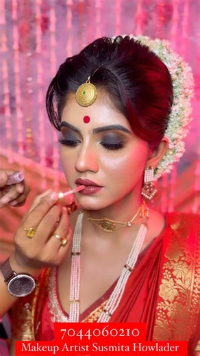 PURE SABEKI LOOK FROM DEMONSTRATION OUR MAKEUP MASTER CLASS 🪬Admission open🪬 @makeup_artist_susmita_howlader 🌟KOLKATA 15days BASIC TO ADVANCE BRIDAL MASTER CLASS 🌟 JULY 2024 🟡Time - 1-5/6pm 🟠🟡lots of affordable national and international products knowledge 🟡🟠 🟣New Theory Knowledge 🟣Basic to advance knowledge 🟣New Color Wheel & colour correction Knowledge 🟣Quick & easy Makeup process & techniques 🟣problematic skin makeup 🟣Traditional Bengali Bridal Look 🟣INDIAN BRIDAL Makeup 🟣Tre