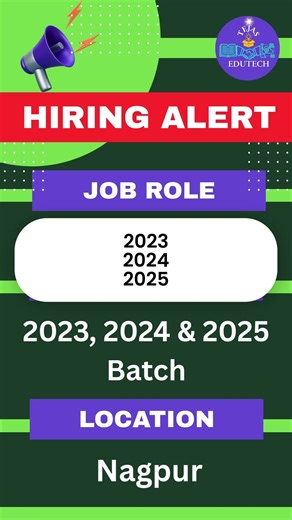 Freshers Don’t Miss! HCLTech Jobs in Nagpur - Graduate Trainee #hiring #viral #shorts #fresherjobs