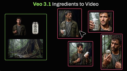 Stress-Testing Google Veo 3.1’s "Ingredients to Video"