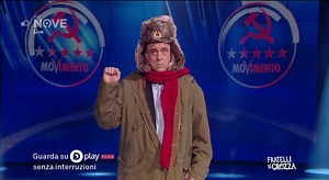 Crozza/Di Maio diventa comunicasta: «Noi del Movimento 5-KGB»