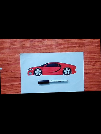 Bugatti Chiron Drawing Tutorial: Easy Steps