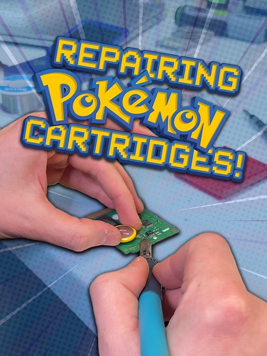 Retro Nintendo Game Repair | Pokémon Cartridge Fix