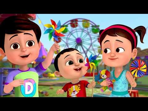 मेले मै हम जायेंगे - Mele Mai Hum Jayenge + 9 More Popular Kids Rhymes | Lullaby Kids