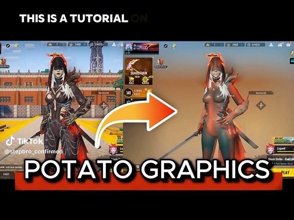Potato Graphics Tutorial for Bloodstrike
