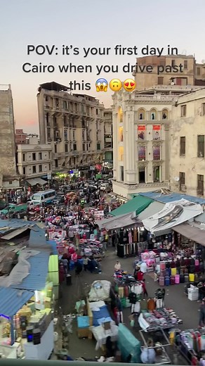 So that’s what they call Cairo chaos?! And you know what? I am here for it! Whenever I travel, markets and day to day life is always what I always want to see and experience the most. What do you look for when you travel? #egypt #cairo #traveltiktok #travelbucketlist