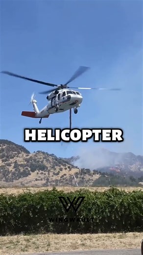How Firefighting Helicopters Refill Water in Seconds