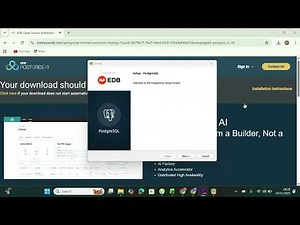 How to Install Postgresql and pgAdmin