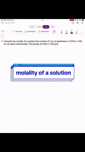 Understanding Molality in Chemistry | Chemistry Solutions Explained