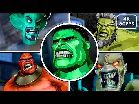 HULK 2003 ALL BOSSES & ENDING (4K 60FPS) No Commentary