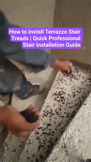 How to Install Terrazzo Stair Treads | Quick Professional Stair Installation Guide