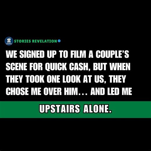 59K views · 285 reactions | We Signed Up to Film a Couples Scene for Easy Money—But When They Took One Look at Us, They Chose Me Over Him… and Led Me Upstairs Alone. | Stories Revelation | Facebook