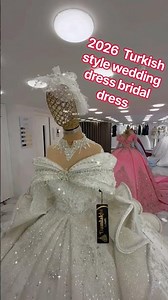 turkish style wedding dress bridal dress party wear dress for beautiful women #turkishbrands #dress