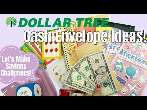 Dollar Tree Cash Envelope Ideas | Budget Friendly Savings Challenges & Cash Envelope Ideas