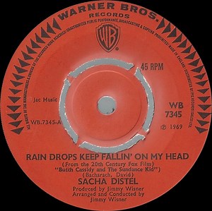 Sacha Distel - Rain Drops Keep Fallin' On My Head