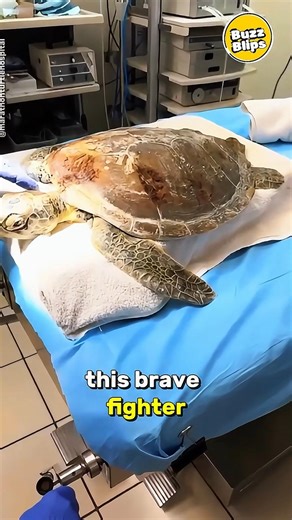 This turtle was trapped in a ghost net… rescued by heroes with scissors 🐢🌊