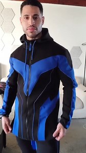 Coolest tracksuit ever? Unleash the Hero Within - introducing our Nightwing inspired tracksuit ⚡️ ☑️ Look & Feel Like A Hero ☑️ Limited Edition only 222 available ☑️ Free Shipping & Free Gift Click to Secure Yours Now https://www.superxapparel.com/collections/superhero-workout-clothes/products/grayson-v2-hoodie?variant=44038313771237 | SuperX